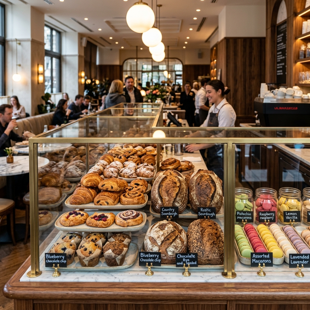 Fresh Bakery shelf display